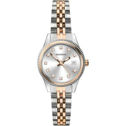 Sekonda Ladies Classic Two Tone Bracelet Watch.