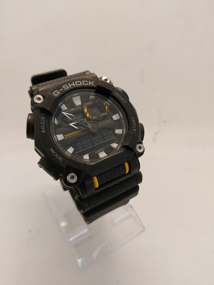 Casio G-Shock Men's Heavy Duty Watch -  Resin Strap - GA-900-1AER - Multi Time Zones - Quartz - Unboxed.