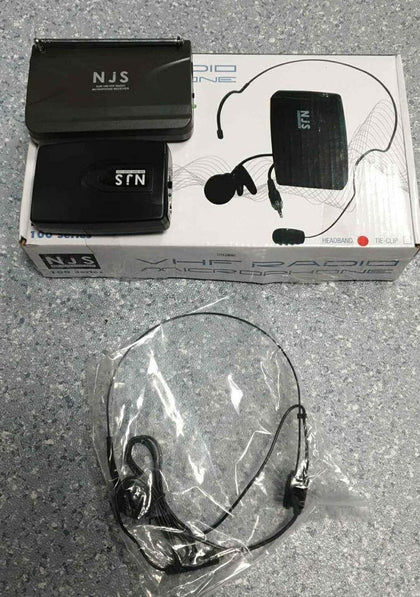 New Jersey Sound 174.1 MHz VHF Head Band Radio Microphone System.