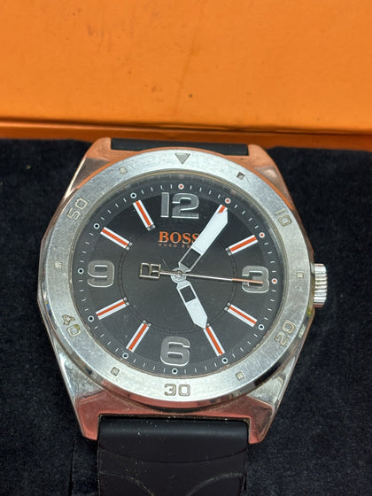 Men's Hugo Boss Orange Watch.