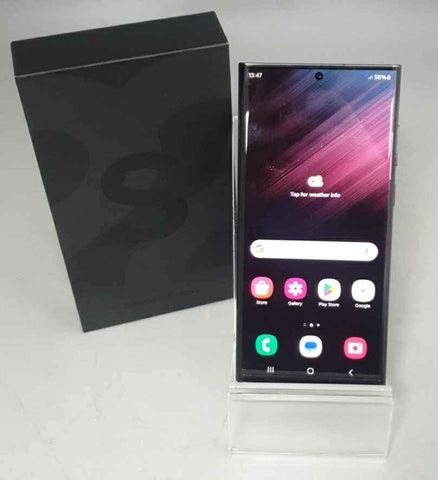 Samsung S22 Ultra 5G Dual Sim 128GB Phantom Black, Unlocked, comes boxed