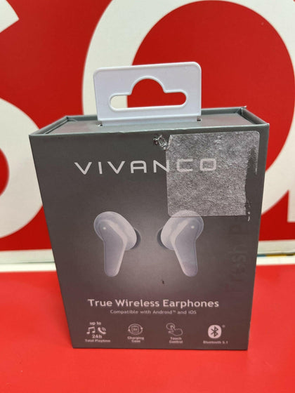 Vivanco 60631 Bluetooth Wireless Earbuds - White.
