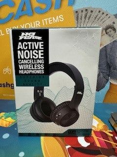 No Fear Noise Cancelling Headphones - Black.