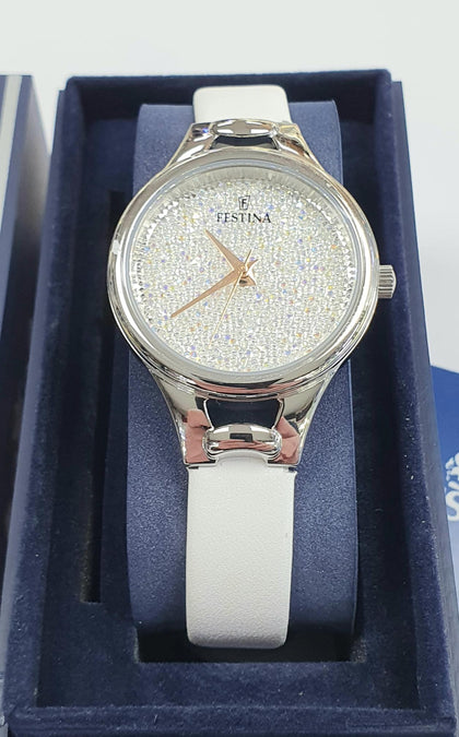 Festina Swarovski Ladies Watch F20334/1 - BRAND NEW.