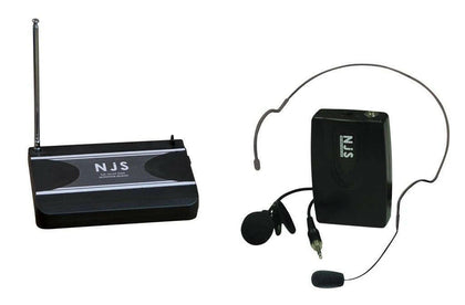 New Jersey Sound 174.1 MHz VHF Head Band Radio Microphone System.