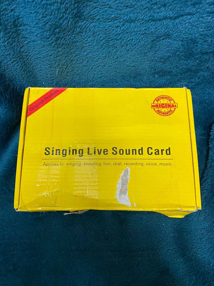 Singing Live Sound Card.