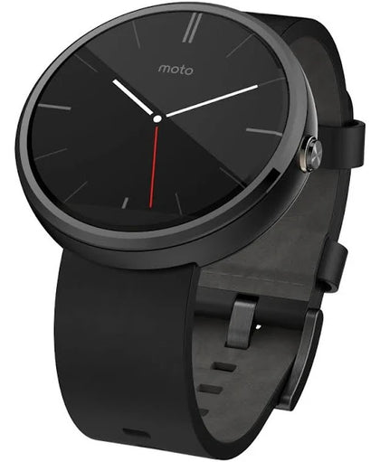 Motorola Moto 360 Black 1.56 Smartwatch Android Wear SM3933AR1B1.