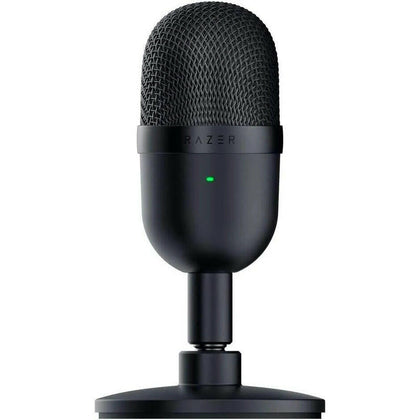 Razer Seiren Mini USB Condenser Microphone: for Streaming and Gaming On PC - Professional Recording Quality - Precise Supercardioid Pickup Pattern -.