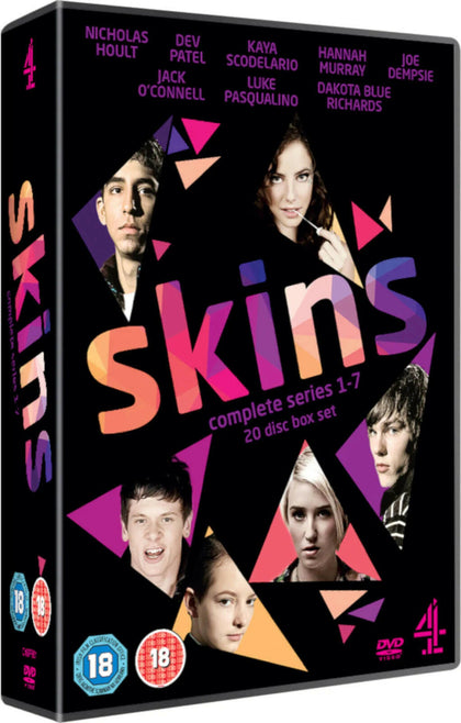 Skins: Series 1-7 - DVD.