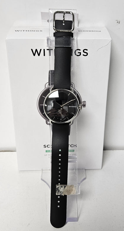 *Sale*  Withings ScanWatch Hybrid Smartwatch - Black 38 mm.