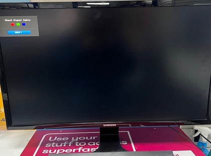 28INCH SAMSUNG MONITOR 2018 BLACK **UNBOXED**.