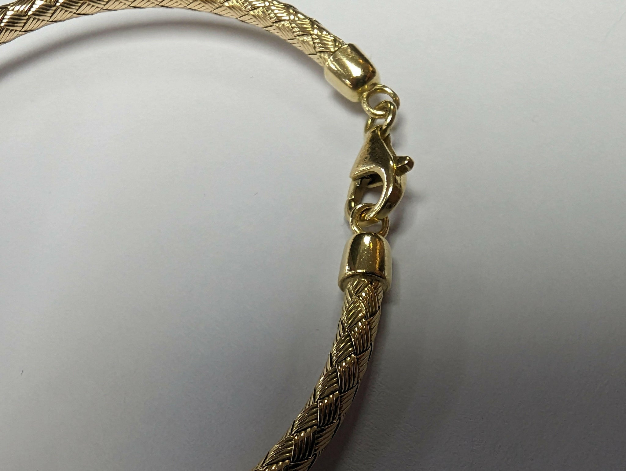 Gold Link Bracelet, 14ct