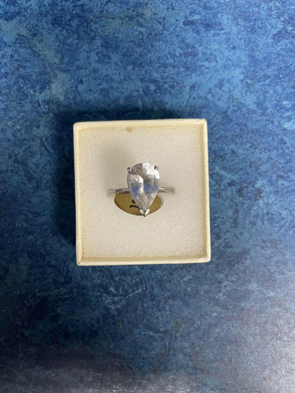 Silver ring.
