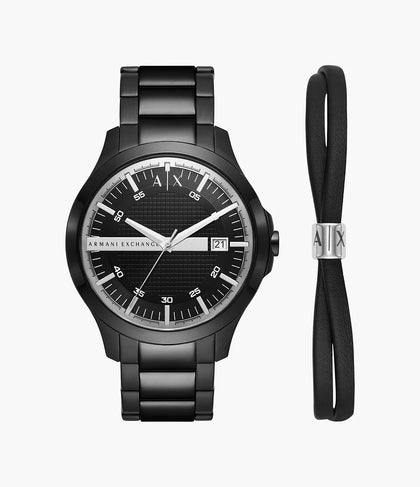 Armani Exchange Watch + Bracelet Set**Boxed**.