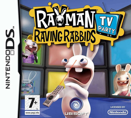 Rayman Raving Rabbids - TV Party (DS).