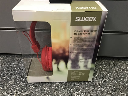 Sweex Streetline On Ear Headphones Red.