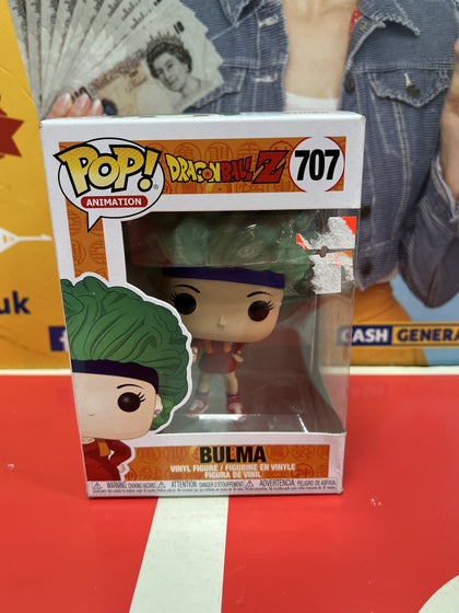 Funko Dragon Ball Z Bulma Pop Vinyl.