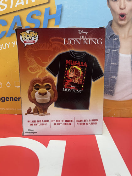 Funko Pop! & Tee: The Lion King - Mufasa  And T-Shirt.