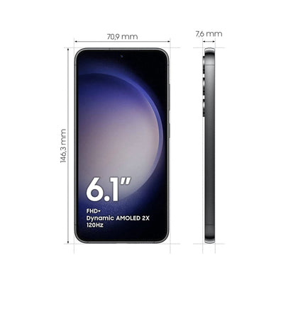 Samsung Galaxy S23 - 128 GB - Phantom Black.
