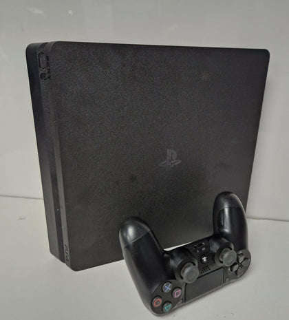 Sony PS4 Slim 500GB Black with UFC 3, Star Wars Battlefront 2 & COD MW.