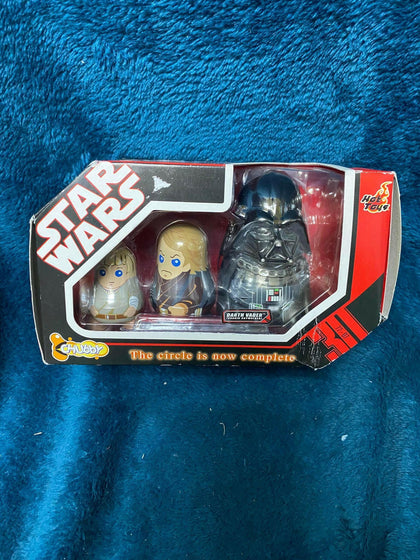 Star Wars Chubby Darth Vader Figurine Set.