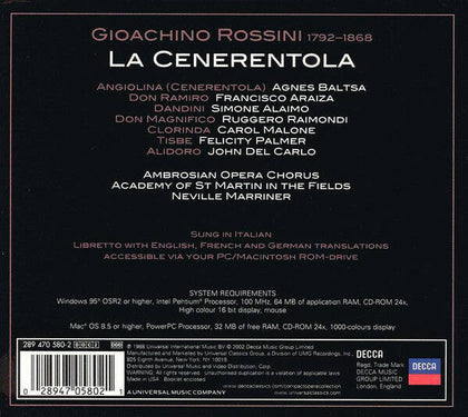 Rossini – La Cenerentola.