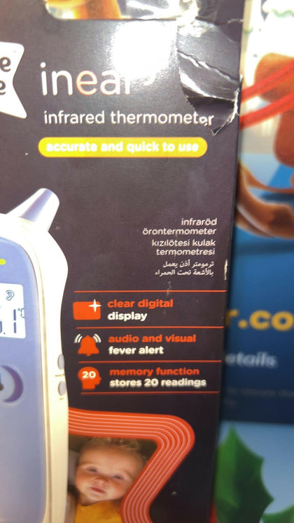 Tommee Tippee Inear 3m+ Infrared Digital Thermometer.
