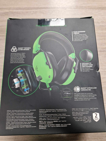 Razer Blackshark V2 x Gaming Headset - Green.