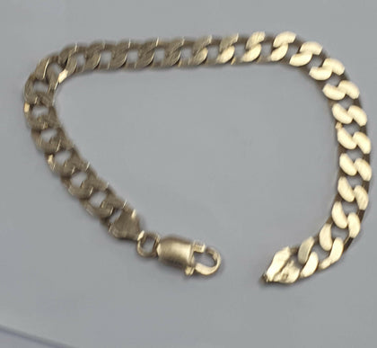 Silver gold effect bracelet.