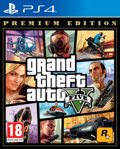 PS4 Grand Theft Auto V Premium Edition.