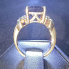 4.65g 9ct Vintage Style Diamond Ring