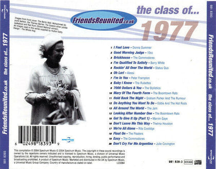 Various – Friendsreunited.co.uk The Class Of... 1977.