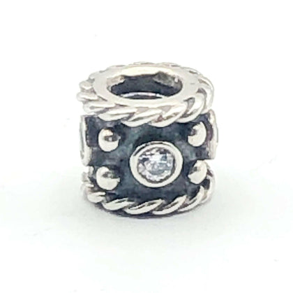 Pandora Oxy Crown Sterling Silver Spacer Charm.
