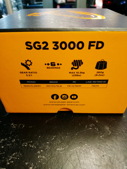 Savage Gear - SG2 - FD Reel-3000H.