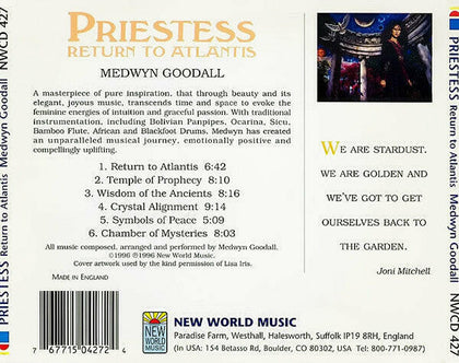 Medwyn Goodall – Priestess: Return To Atlantis.