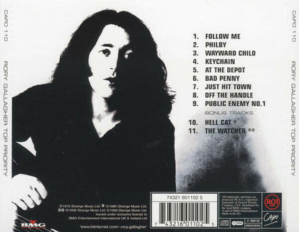 Rory Gallagher – Top Priority.