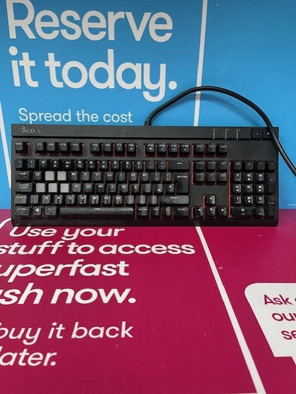 CORSAIR K63 COMPACT RED LED BACKLITGHT 2X USB  **UNBOXED**.