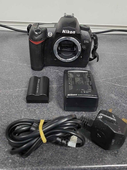Nikon D70s 6.1MP Digital SLR Camera (Body Only - Shutter Count 8541) # 5806.