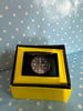 BLACK SEKONDA WATCH WITH RUBBER BAND BOXED