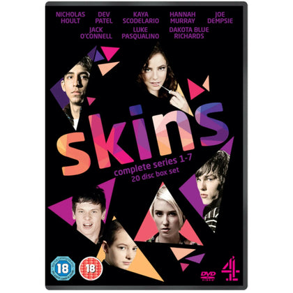 Skins: Series 1-7 - DVD.