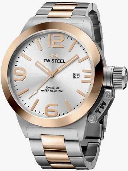 Tw Steel CB121 45mm Two Tone Canteen Watch.