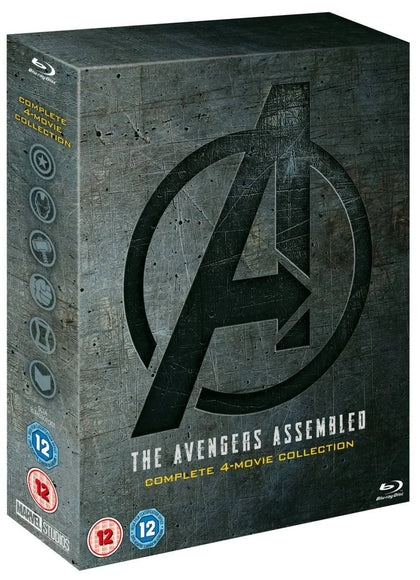 Avengers: 1-4 Complete Collection Blu-ray.