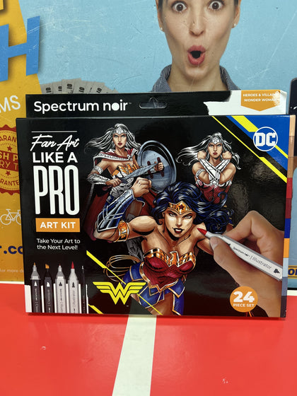 Spectrum Noir PRO FAN ART Art Wonder Woman Markers Set | Discover Quality Art Supplies At Cass Art.