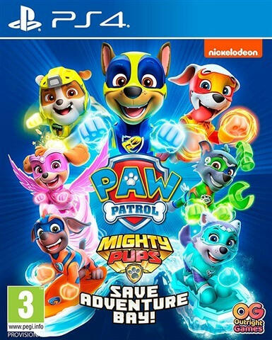 Paw Patrol Mighty Pups Save Adventure Bay - PS4 - Great Yarmouth.