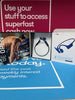 AFTERSHOCKZ XTRAINERZ WATERPROOF BONE CONDUTION HEADPHONES SAPPHIRE BLUE **BOXED**