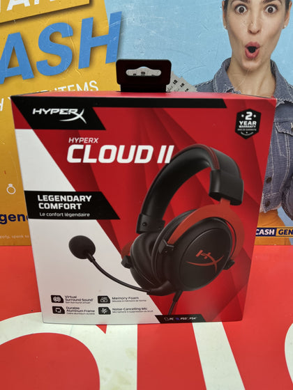 HyperX Cloud II  Gaming Headset Black&Red.