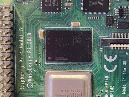 Raspberry Pi 4 Model B 4 GB.