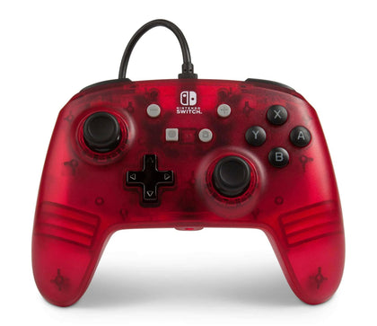 Nintendo Enhanced Wired Controller for Nintendo Switch - Red Frost.