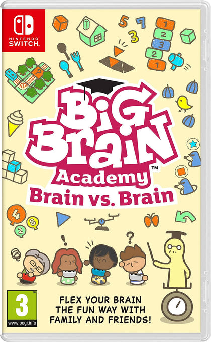 Big Brain Academy Brain Vs. Brain - Nintendo Switch.