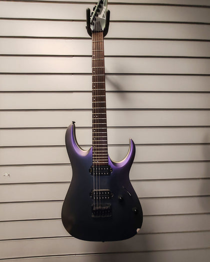 Ibanez RGA42EX-BAM Black Aurora Burst Matte Electric Guitar.